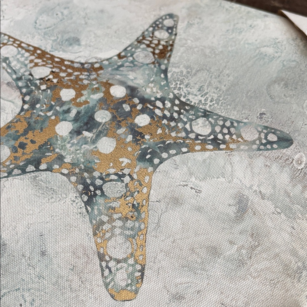 Starfish picture Canvas Wall Art - Picture 3 of 9